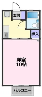 東山ハイツ【2階】の間取り