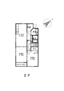 プレジャー2001【2階】の間取り