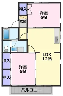 ドエルエイトⅠ【1階】の間取り