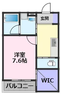 Ecrasole安城【102号室】の間取り