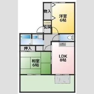 フレマリールⅠ【101号室】の間取り