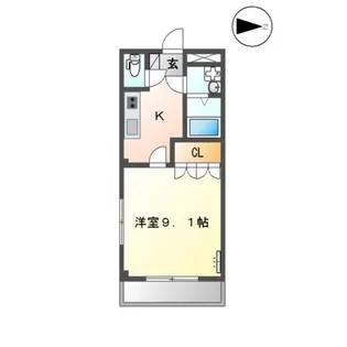 パークサイド【2階】の間取り