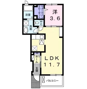 さくら2【1階】の間取り