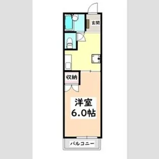 ビラージュⅢ【1階】の間取り