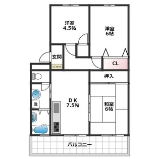 マンション桜台【4階】の間取り
