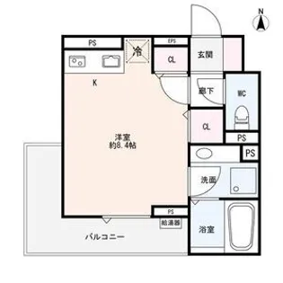 One's (ワンズ)【201号室】の間取り