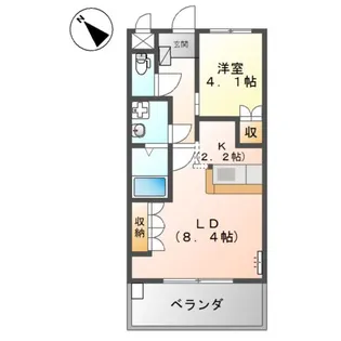メゾン藤G【2階】の間取り