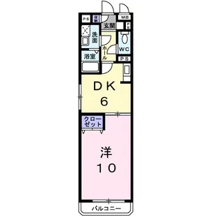 ハーバーサイド鳥羽【2階】の間取り