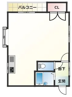 リベルテM【04-B号室】の間取り