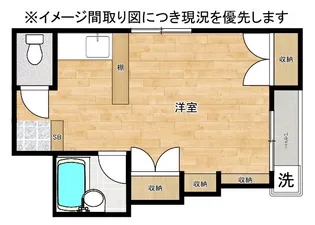 ピアッツァK【6階】の間取り