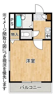 セゾン九品寺【1階】の間取り