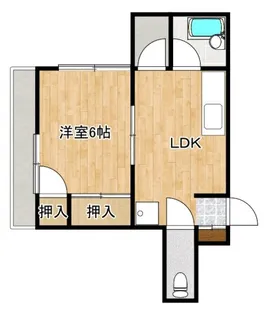 TCFビル【5-C号室】の間取り