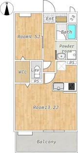 tamukae six【2階】の間取り