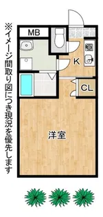 グリーンパレス66【206号室】の間取り