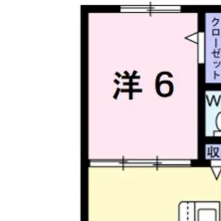 アヴニール ラディユ Ⅱ【2階】の間取り