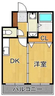 №63 オリエントキャピタルタワー【15階】の間取り