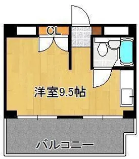 小川レジデンス2【5階】の間取り