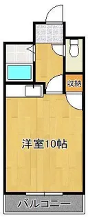 ピュアシティ小倉【2階】の間取り