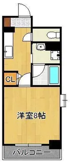 ヒルズ鍛冶町【4階】の間取り