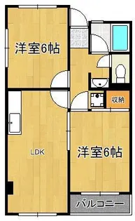 高浜ビル【4階】の間取り