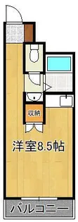第一古船場マンション【8階】の間取り