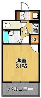 ライオンズマンション三萩野駅前【8階】の間取り