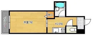 フィットライフ馬借【7階】の間取り