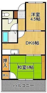 アベニュー21【2階】の間取り