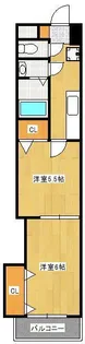中津口センタービル【3階】の間取り