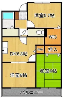 ユーアイマンション・赤坂【4階】の間取り