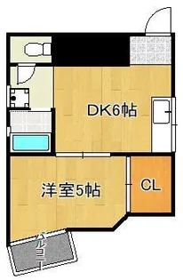 プリモレガーロ香春口【4階】の間取り