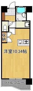 サンラビール小倉【7階】の間取り