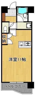 サンラビール小倉【4階】の間取り