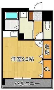 ハートピア鍛冶町【4階】の間取り