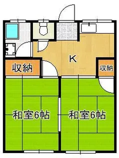 いずみ荘【1階】の間取り