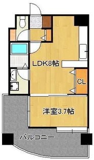 パワーズ117【3階】の間取り