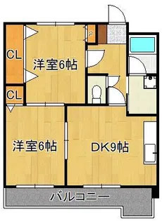 スリジエ門司港【5階】の間取り