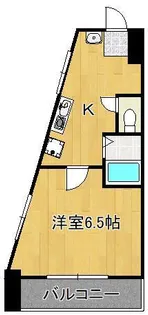 マリンアベニュー和布刈【5階】の間取り