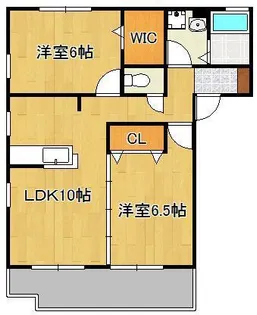 メゾンことぶき【1階】の間取り