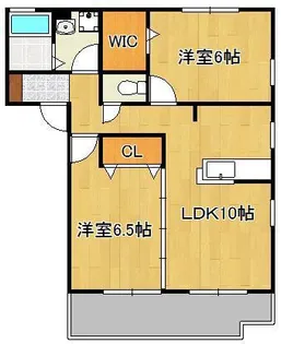 メゾンことぶき【2階】の間取り