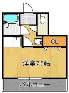 ラティスビル【3階】の間取り