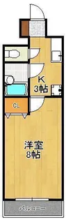 Bergamotto馬借【4階】の間取り