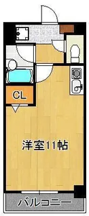 アクセス砂津【8階】の間取り