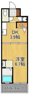 No.47 PROJECT2100小倉駅【11階】の間取り