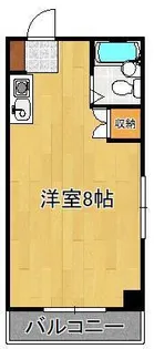 イーグルビル【4階】の間取り