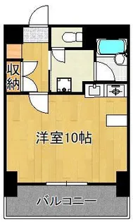 ブランシュ砂津【4階】の間取り