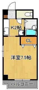 グレイス下富野【2階】の間取り