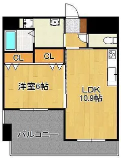 アーリントン【11階】の間取り