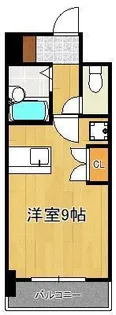 グローリー門司駅前【3階】の間取り