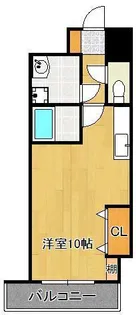 コートハウス中島通り【6階】の間取り
